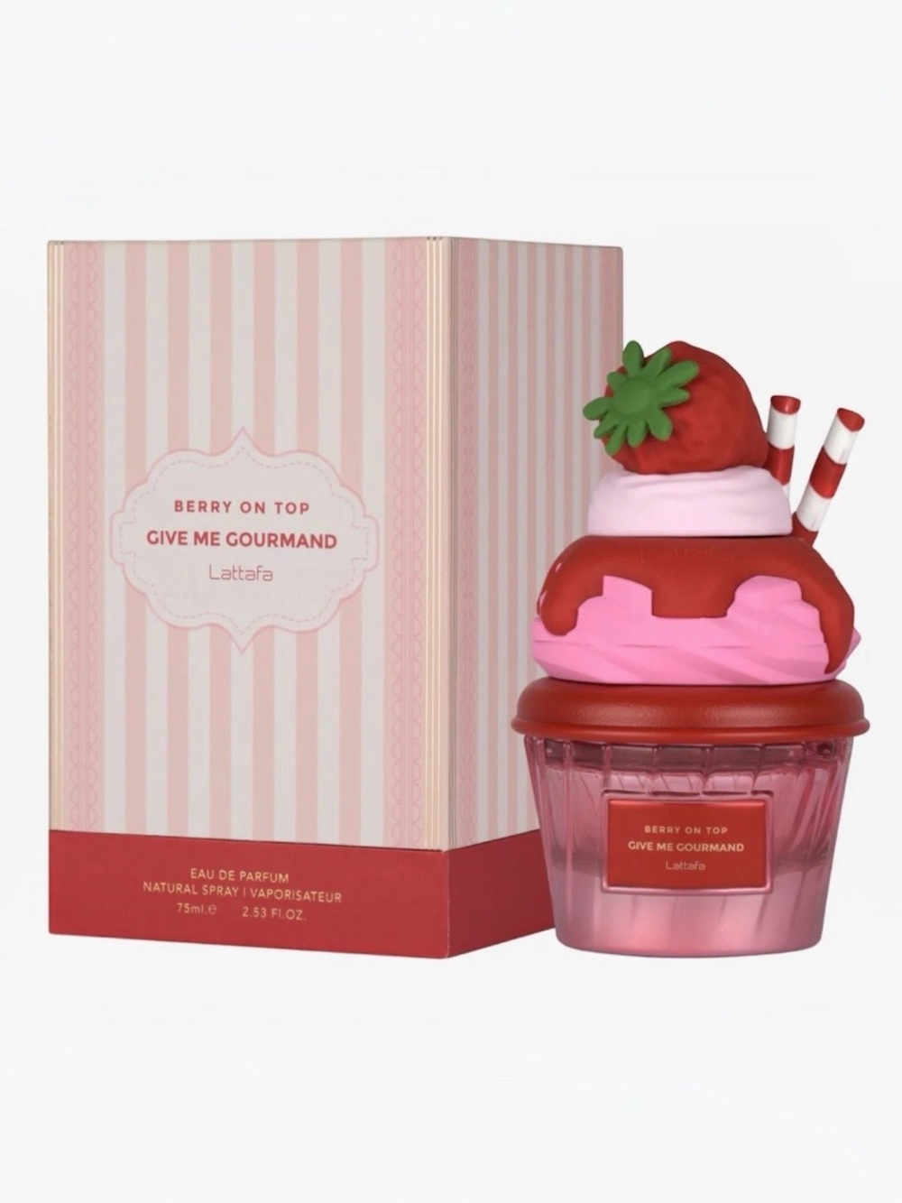 Lattafa 
Berry On Top Give Me Gourmand Parfum